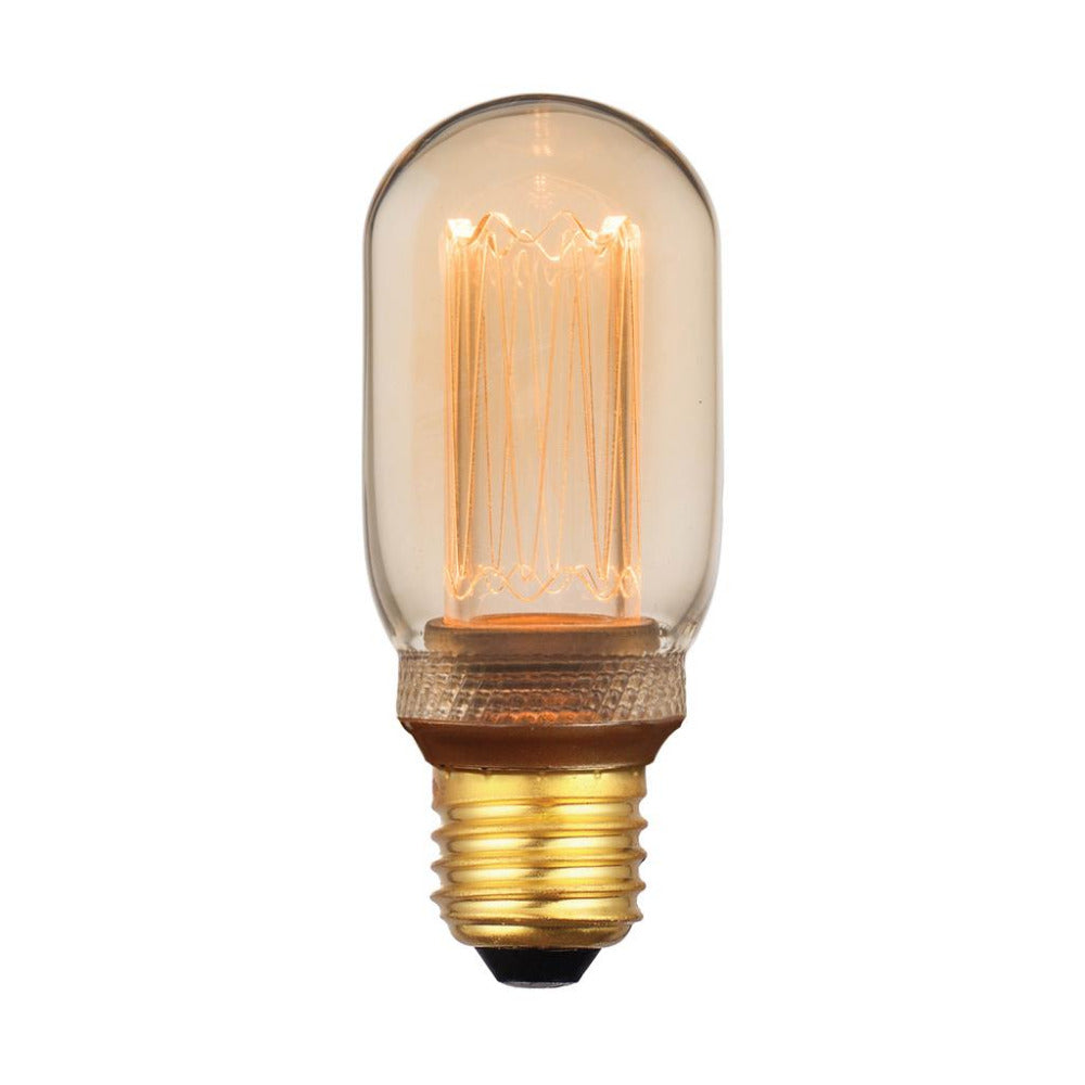 Buy LED Filament Globes Australia T45 Retro LED Filament Globe ES 240V 3.5W Amber 1800K - 65963