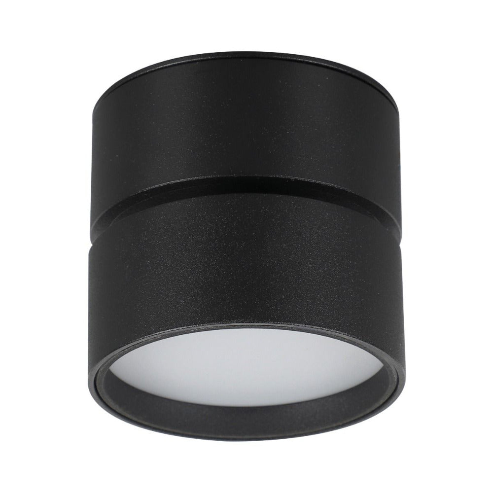 Buy Surface Mounted Downlights Australia Diaz Surface Mounted Downlight Black Aluminium 3CCT - MD666B-TRI