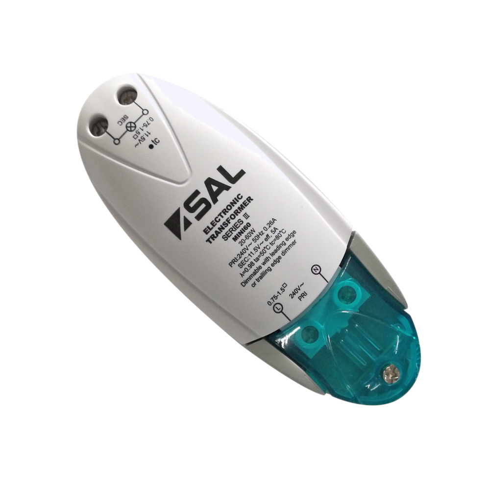 Buy Transformers Australia MINI 60 12V Dimmable Electronic Transformer 60W