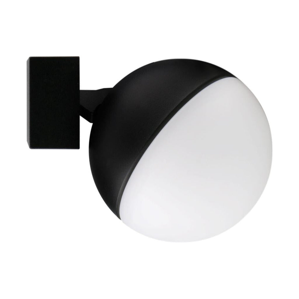 Buy Wall Sconce Australia Moon Wall Sconce Opal Black 3CCT - 22822