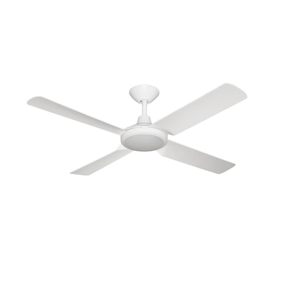 Buy DC Ceiling Fans With Light Australia Next Creation V2 DC Ceiling Fan 52" White LED Light White - NCL2155