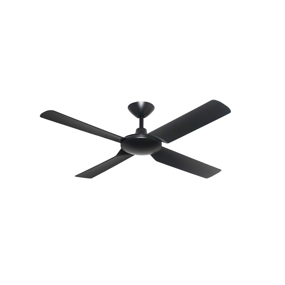 Buy DC Ceiling Fans Australia Next Creation V2 DC Ceiling Fan 52" Matt Black Polymer Blade - NC2152