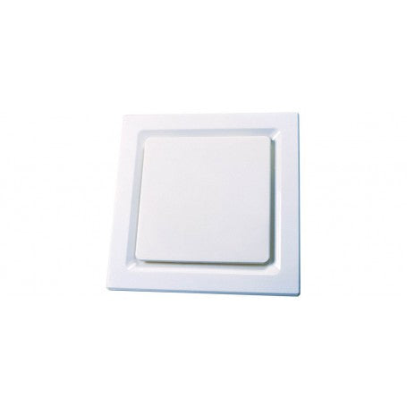 Buy Exhaust Fans Australia OVATION 200 Universal Side Ducted Exhaust Fan Square White - OVAWUSQ