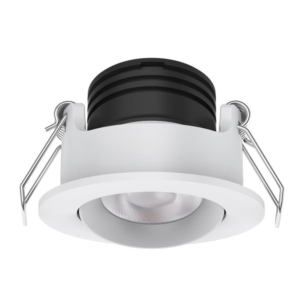 Buy Recessed LED Downlights Australia Pico Recessed LED Downlight W50mm 3W White 3CCT / DALI - 21663