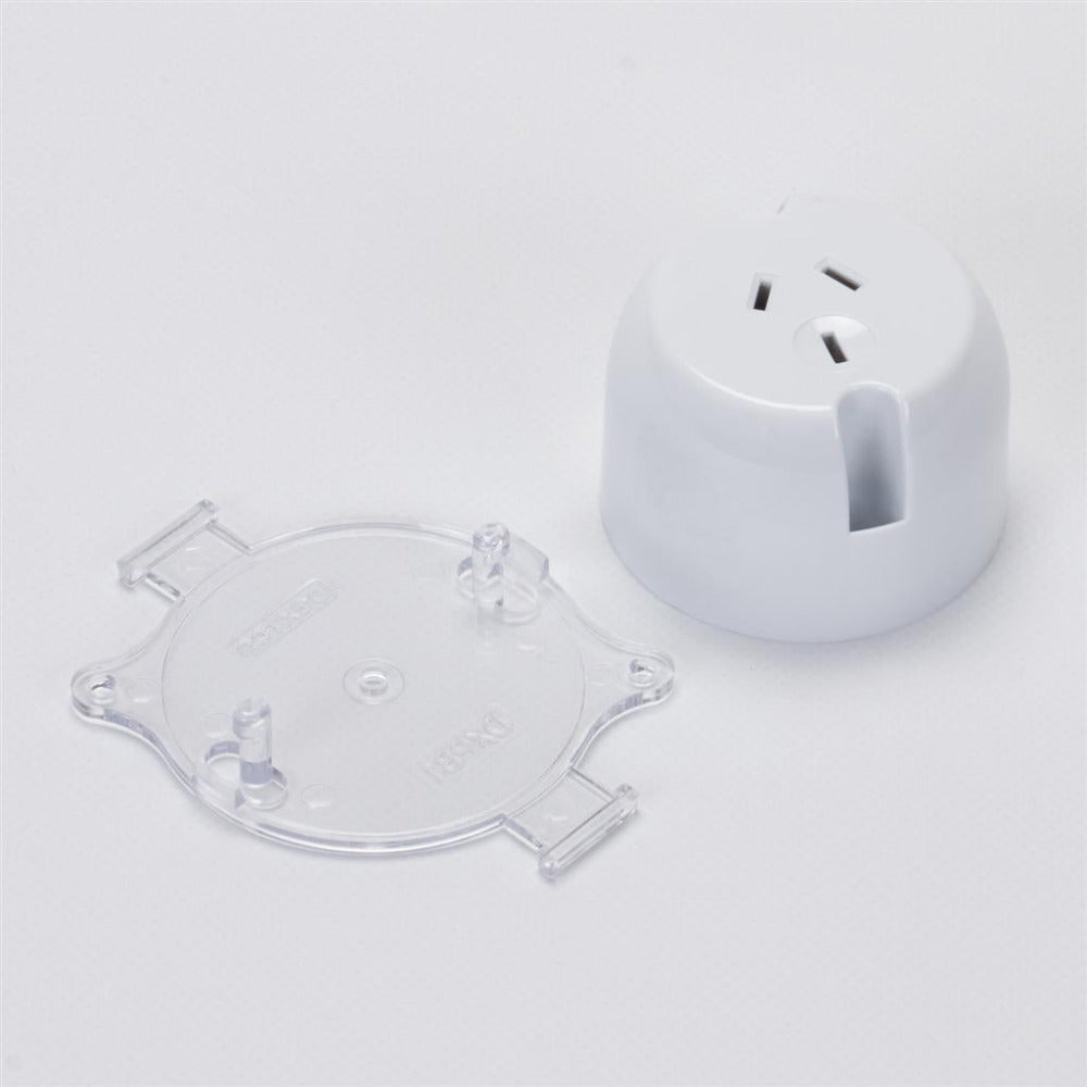 Buy Sockets Australia 3-Pin Rear Connecting Single Surface Socket - 20949