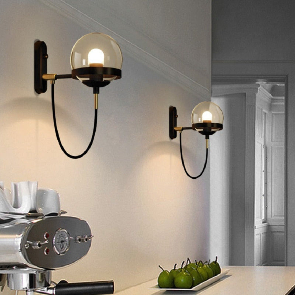 Buy Wall Sconce Australia Savoy 1 Light Wall Light Black - PL10001