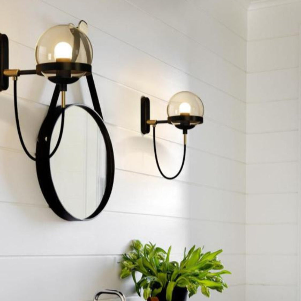 Buy Wall Sconce Australia Savoy 1 Light Wall Light Black - PL10001