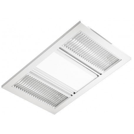 Buy 3 In 1 Bathroom Heaters Australia AIRBUS 3 in 1 Exhaust Fan White with LED - PVP31HLXWH