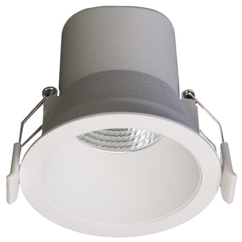 Buy Recessed Downlights Australia COOLUM PLUS S9067 Round Dimmable LED Downlight White 6W TRI Colour - S9067TC/WH