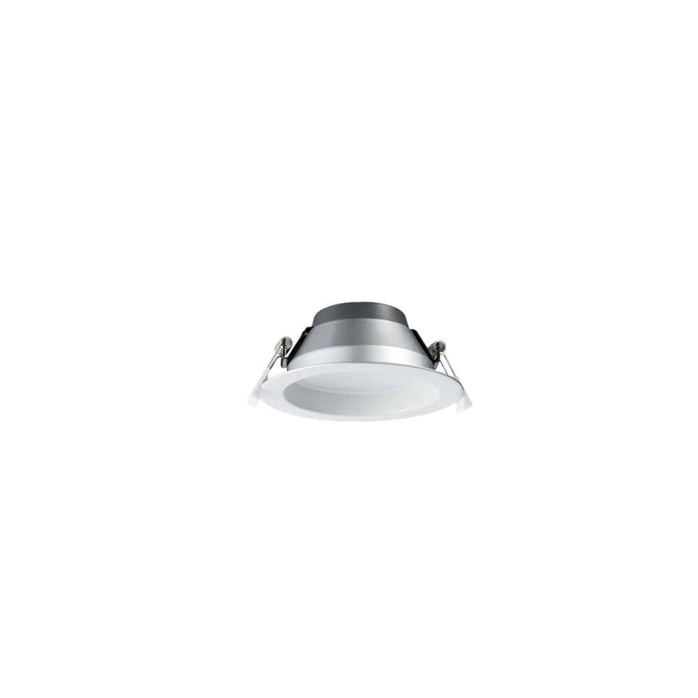 Buy Recessed Downlights Australia PREMIER S9072TC Round Dimmable LED Downlight Silver 14W TRI Colour - S9072TC SL