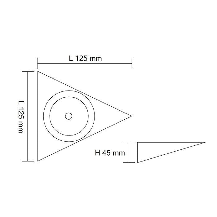 ANOVA S9105ST Surface Mounted LED Cabinet Light Satin Nickel 12V 4W 6000K - S9105DL ST/SN