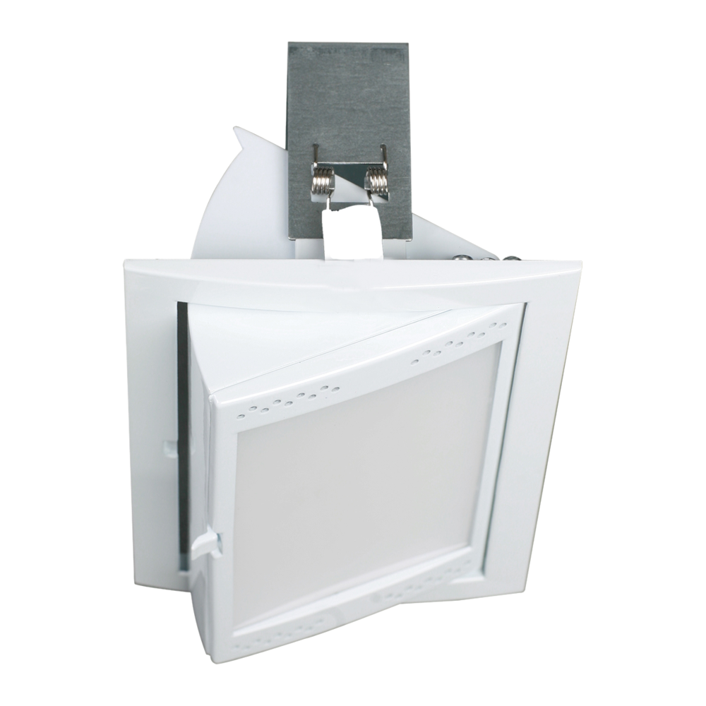 Buy Recessed Downlights Australia ALBANY S9514TC Recessed LED Rectangular Shop Light White 28W/36W TRI Colour - S9514TC WH