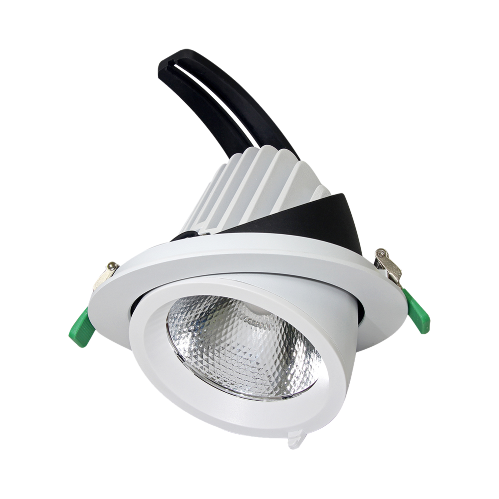 Buy Recessed Downlights Australia NEWMAN III S9525 Rotable Round Scoop Dimmable LED Shoplight White 15W 4000K - S9525/92CW/WH