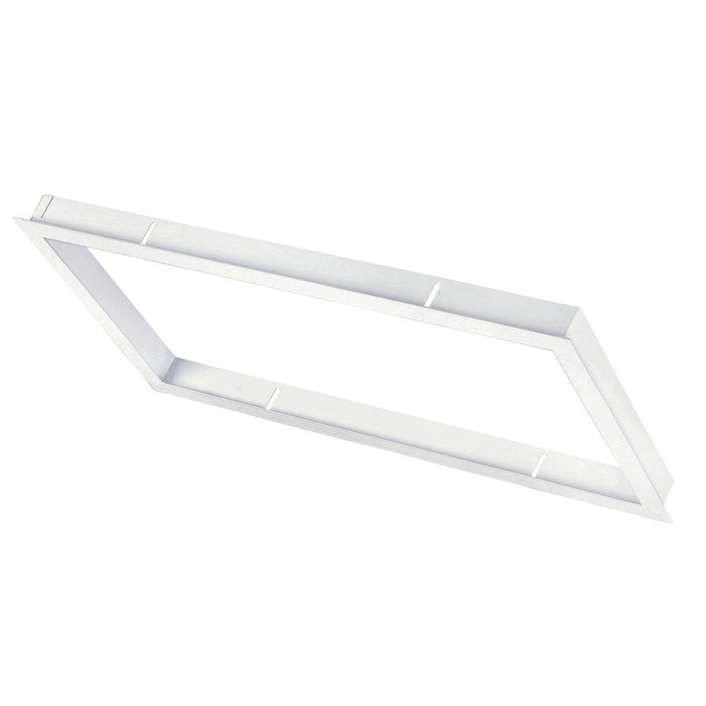 S9704 Recessed Ceiling LED Panel Frame 1230mm x 330mm - S9704/228 FRAME