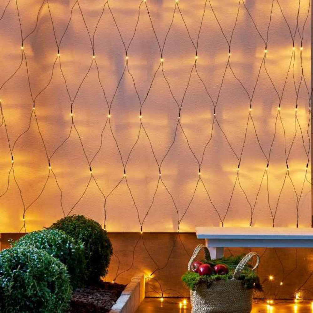 Buy Christmas Lights Australia Net Lights x200 LED Golden Warm White 3m x 3m - 411524N