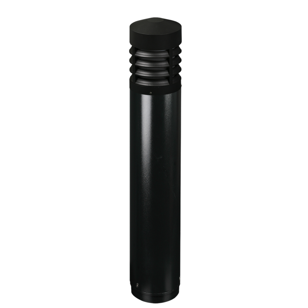 Buy Bollard Lights Australia BOLLARD SE7104 1 Light Bollard Light Black IP54 - SE7104BK/LGLS
