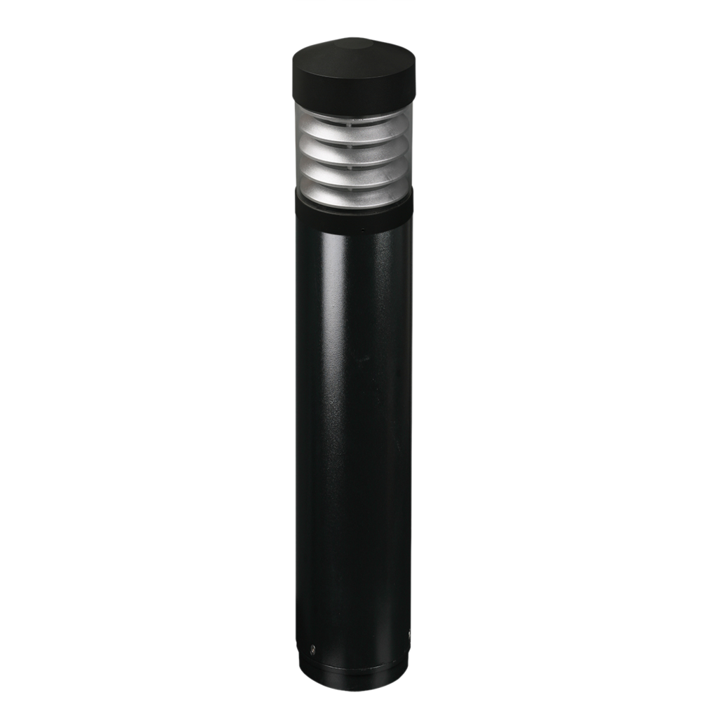 Buy Bollard Lights Australia BOLLARD SE7106 1 Light Bollard Light Black IP54 - SE7106BK/LGLS