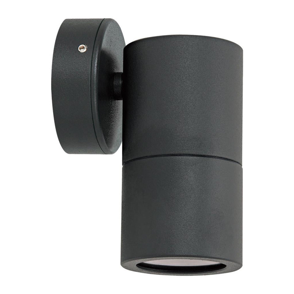 Buy Exterior Wall Lights Australia Shadow Exterior Wall Light Black Aluminium 3CCT - 49016