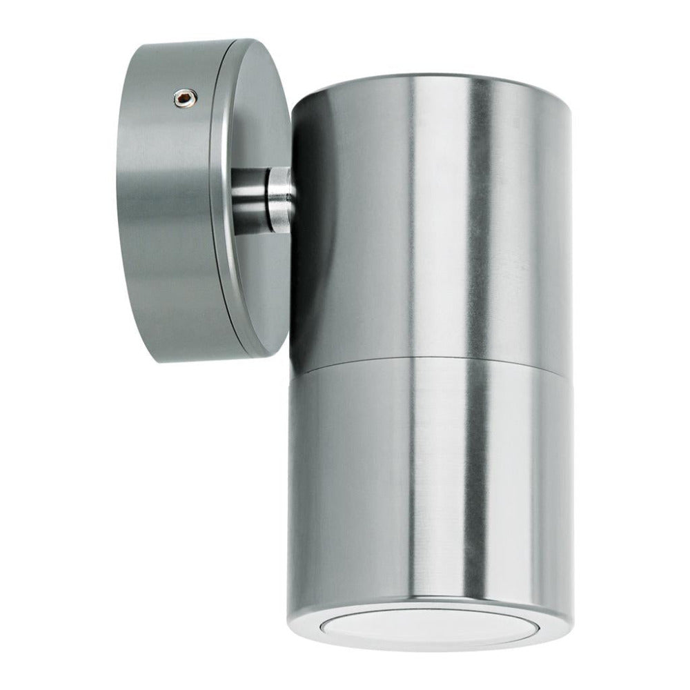 Buy Exterior Wall Lights Australia Shadow Exterior Wall Light Silver Aluminium 3CCT - 49018