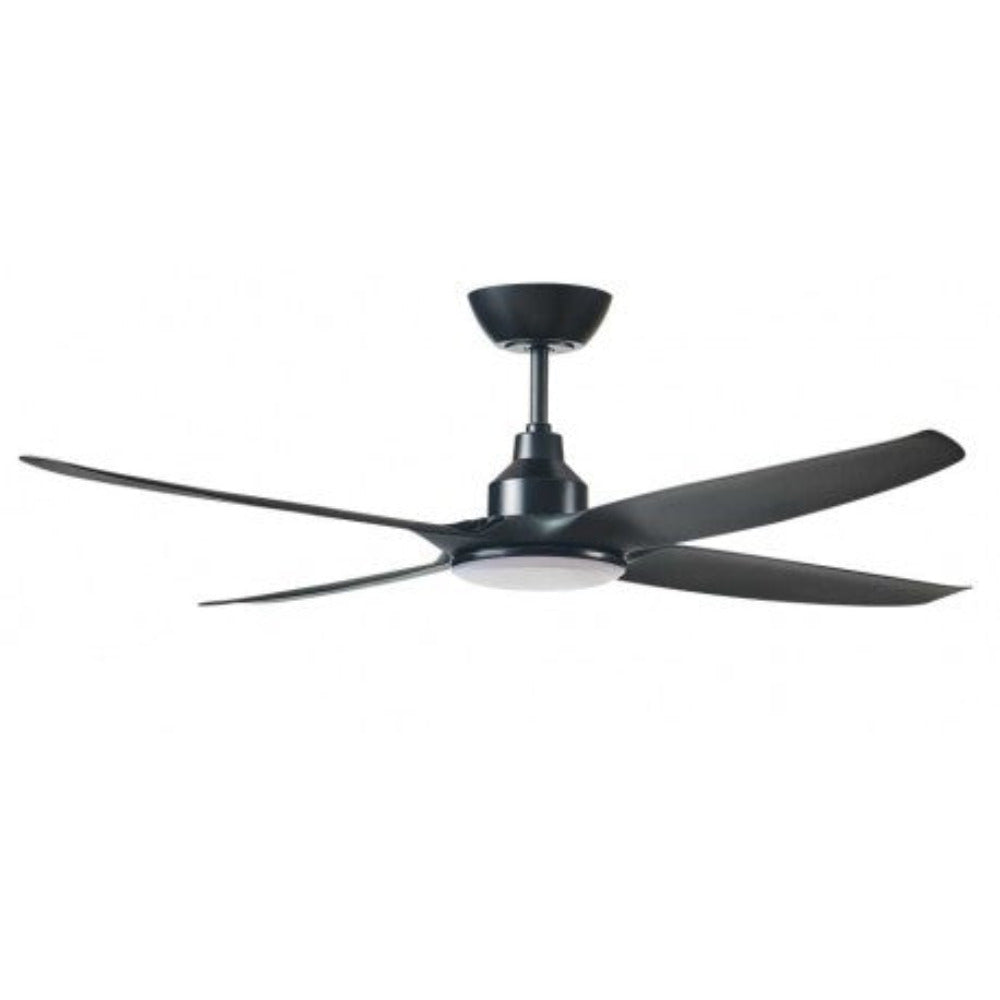 Buy DC Ceiling Fans With Light Australia SKYFAN DC Ceiling Fan 56" Black with LED - SKY1404BL-L
