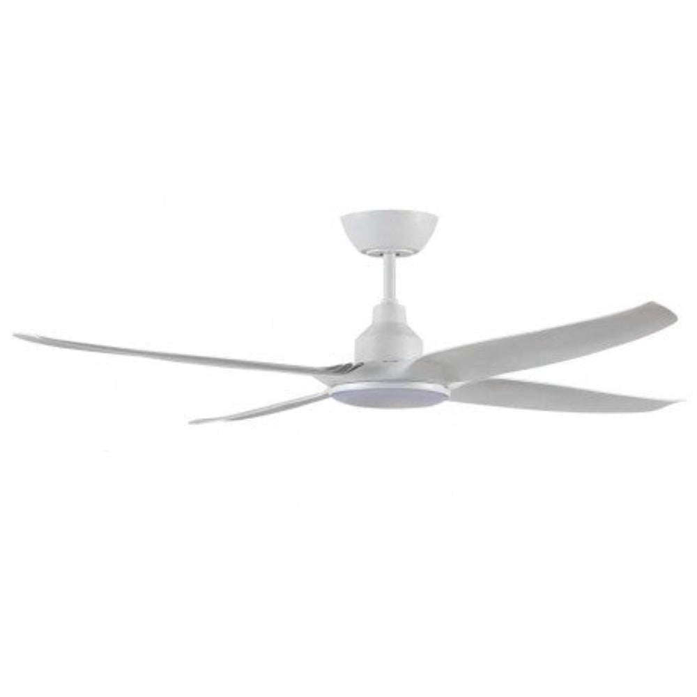 SKYFAN DC Ceiling Fan 56" White with LED - SKY1404WH-L
