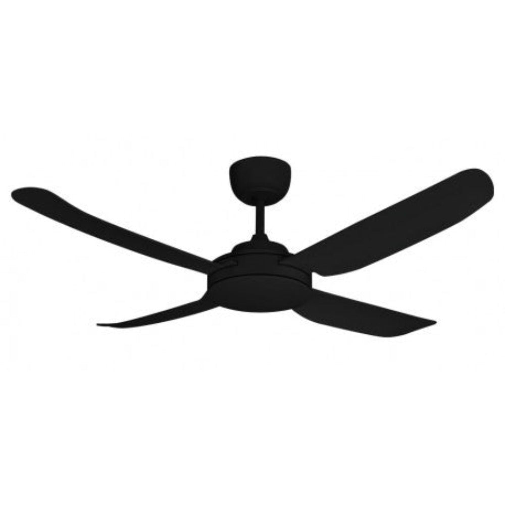 Buy AC Ceiling Fans Australia SPINIKA II AC Ceiling Fan 52" Black - SPIN1304BL