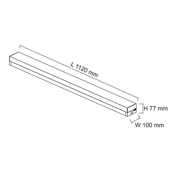 Buy LED Batten Lights Australia LED Batten Light 40W White Steel 4000K - SLD4000CW/C