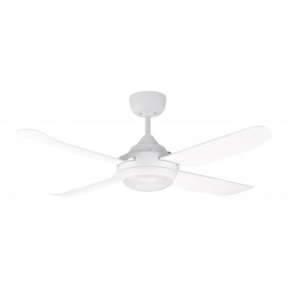 Buy AC Ceiling Fans With Light Australia SPINIKA AC Ceiling Fan 52" White with LED - SPN1304WH - L