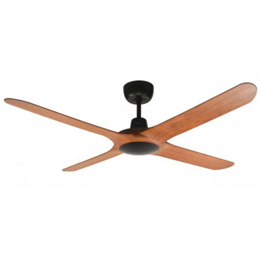 Buy AC Ceiling Fans Australia SPYDA AC Ceiling Fan 56" Teak - SPY1424TK