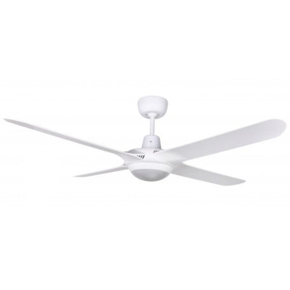 Buy AC Ceiling Fans With Light Australia SPYDA AC Ceiling Fan 56" Satin White with LED - SPY1424WH-L