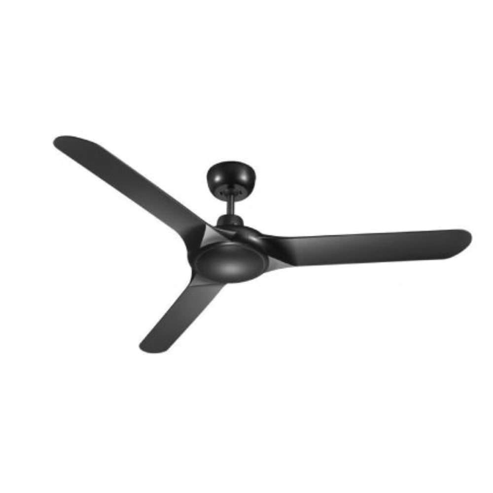 Buy AC Ceiling Fans Australia SPYDA AC Ceiling Fan 56" Matte Black - SPY1423NBL