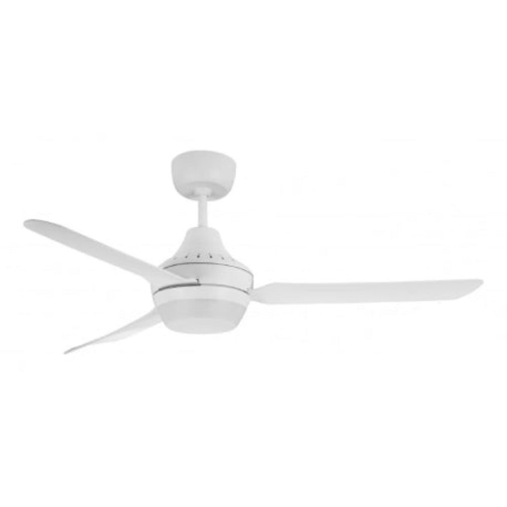 Buy AC Ceiling Fans With Light Australia STANZA AC Ceiling Fan 56" White with Light - STA1403WH-L