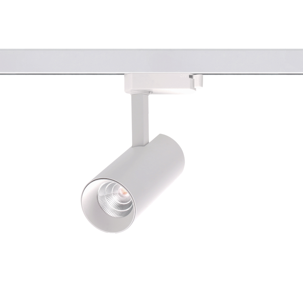 Buy Single Circuit Track Heads Australia UNITREK Single Circuit Track Light 21W/30W TRI Colour White