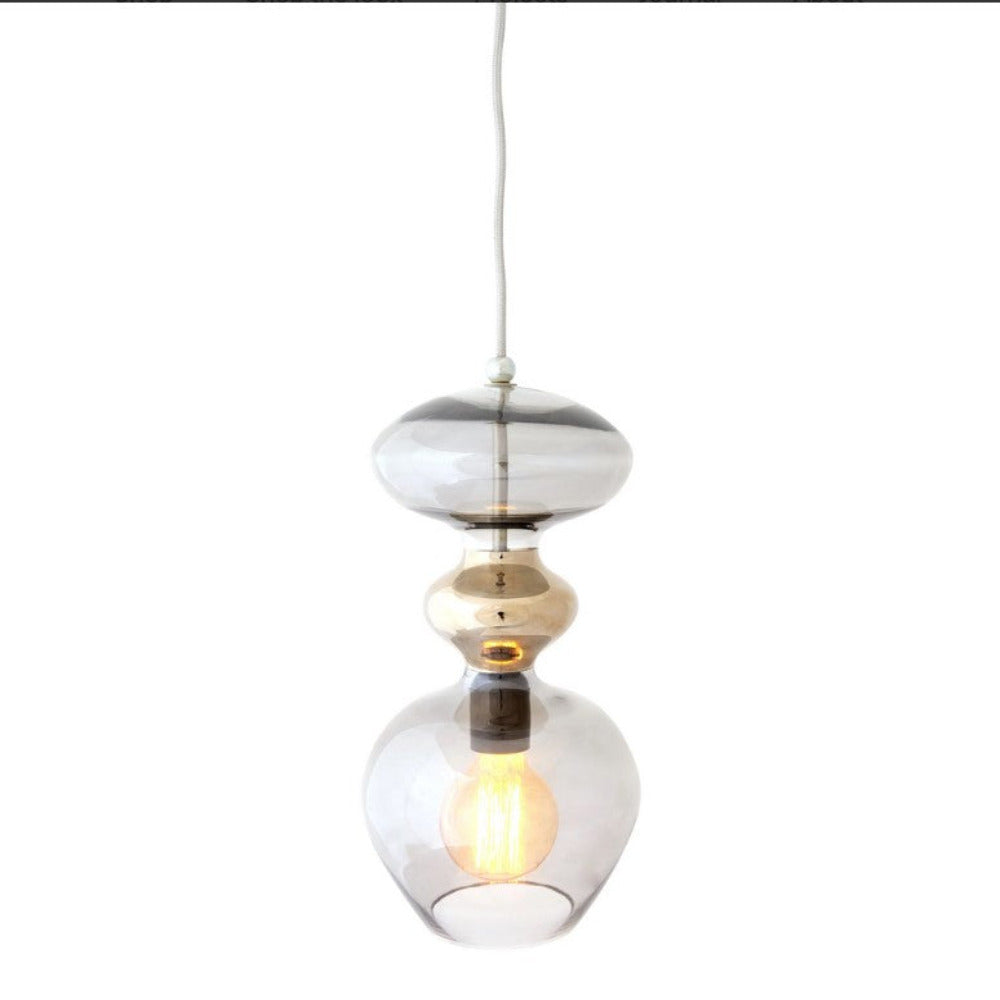Buy Pendant Lights Australia Futura Pendant Light W180mm Glass - LA1014