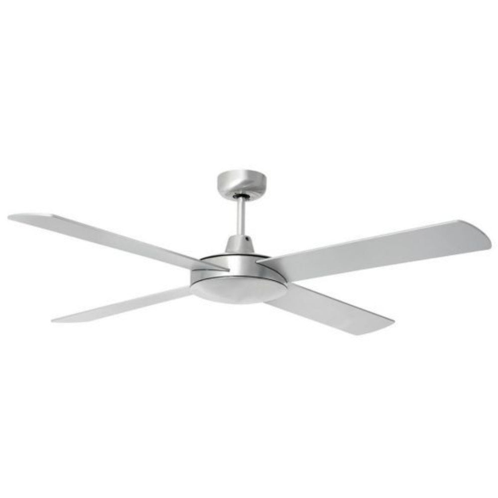Buy AC Ceiling Fans Australia Tempest 52'' Ceiling Fan-Brushed Aluminium With Silver Blades - 99983/13