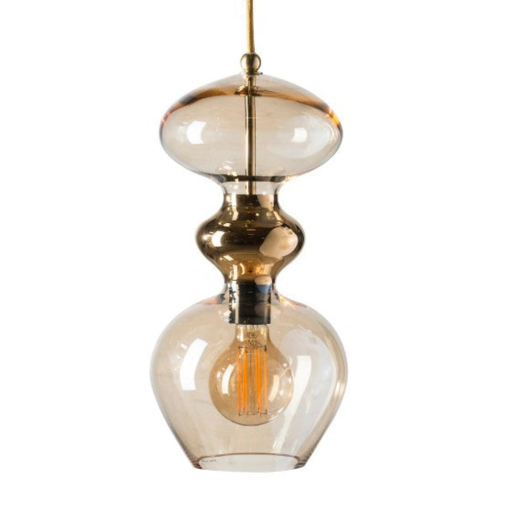 Buy Pendant Lights Australia Futura Pendant Light W180mm Glass - LA1014