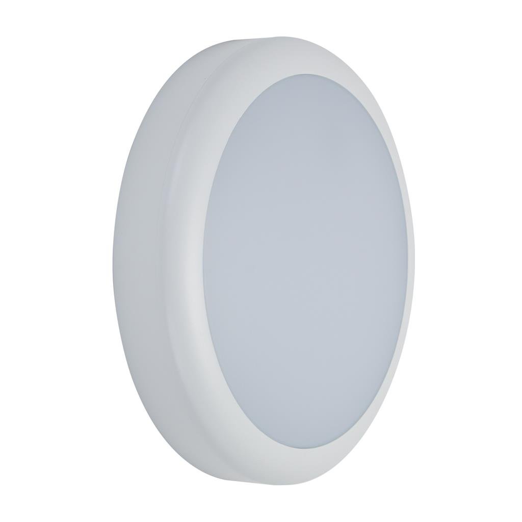 VERSA-300 Round Plain Bunker Light IP65 White - 19802