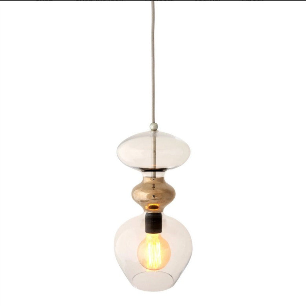 Buy Pendant Lights Australia Futura Pendant Light W180mm Glass - LA1014