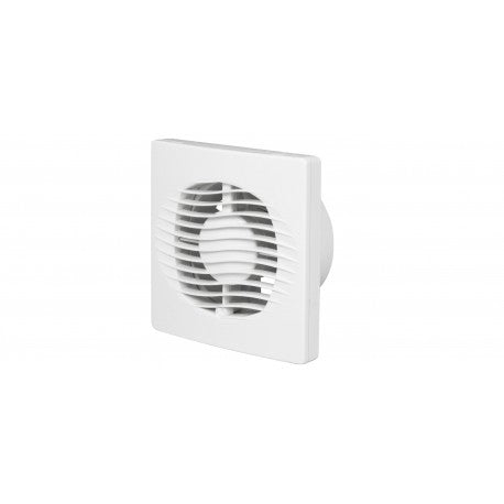 All Purpose Wall Exhaust Fan 125mm White With Timer - VWX125T