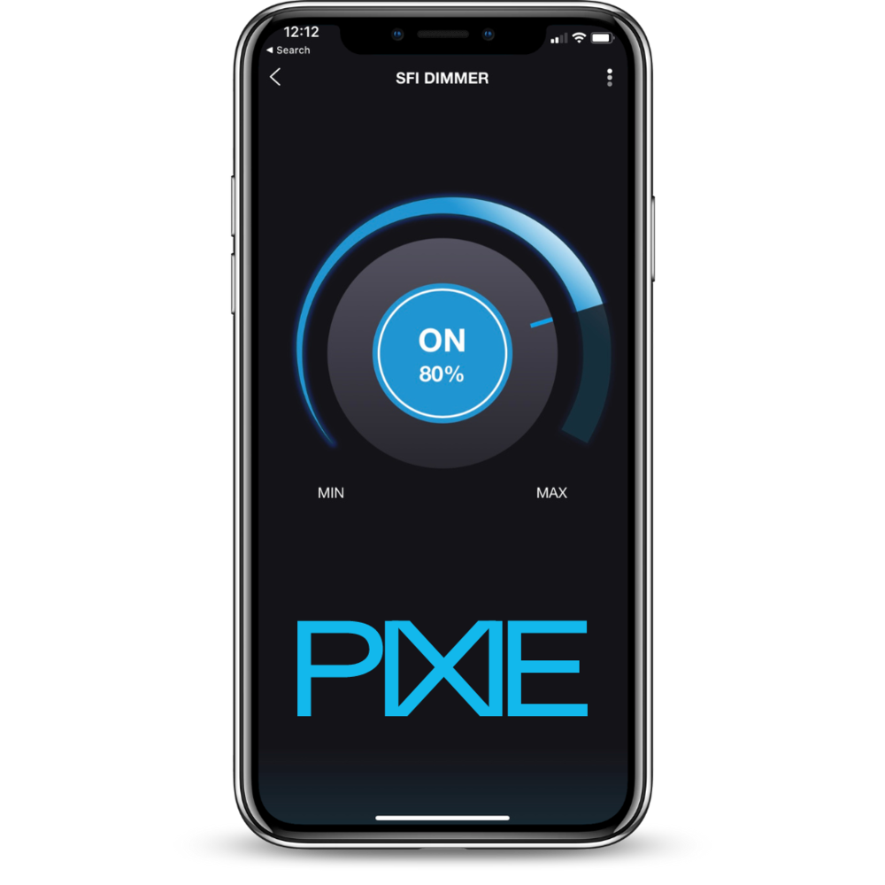 Buy Dimmers & Switches Australia Flicker Dimmer & Switche With Digital Push Button Control Grey - SDD400SFI