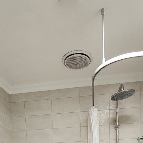 Buy Exhaust Fans Australia ULTRAFLO 200 High Airflow Axial Exhaust Fan with back draft stopper White - WRSAX200