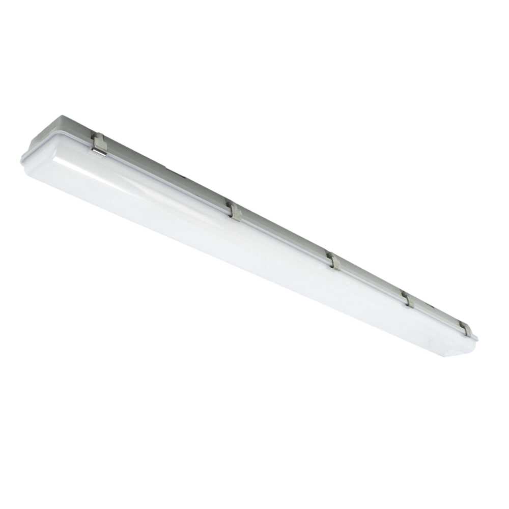 Sol LED Batten Light Multiple L1551mm Grey Polycarbonate 3CCT - SL9726/50TC/DP