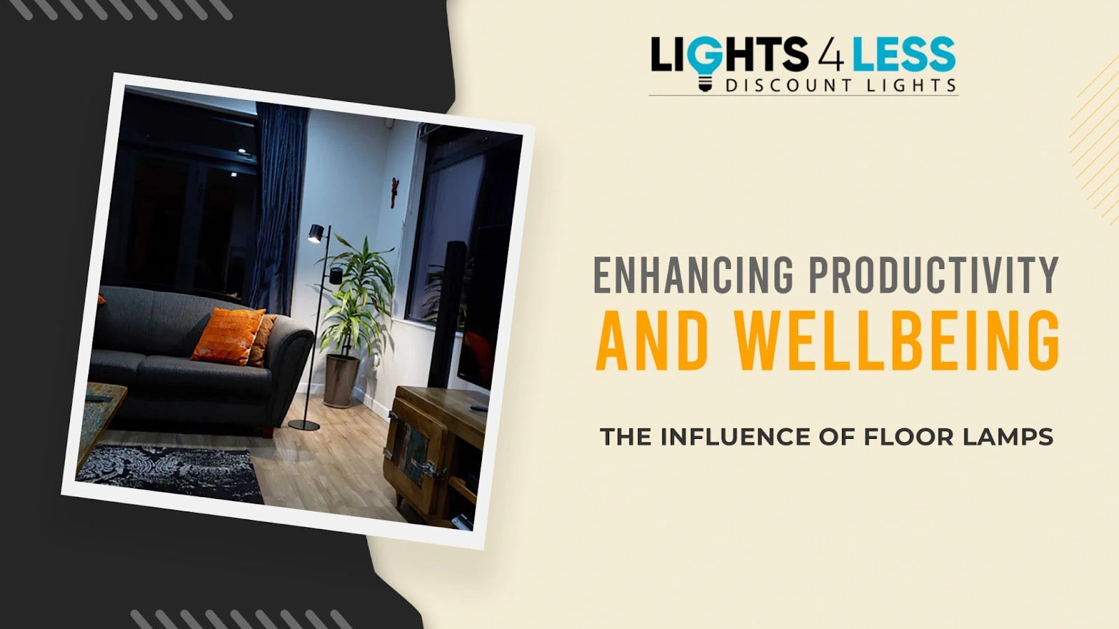 How Floor Lamps Impact Productivity and Wellbeing