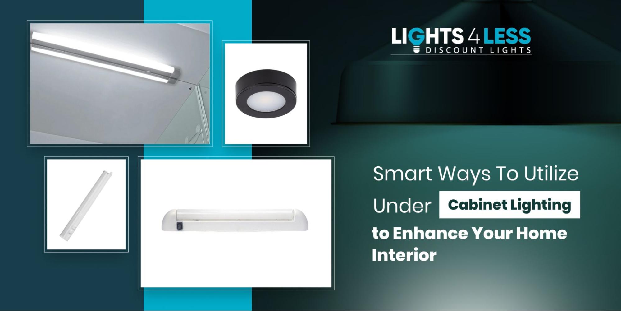 Smart Ways to Use Under Cabinet Lights to Enhance Home Interior
