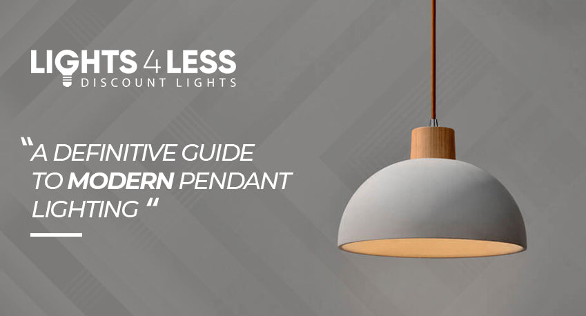 A Definitive Guide to Modern Pendant Lighting
