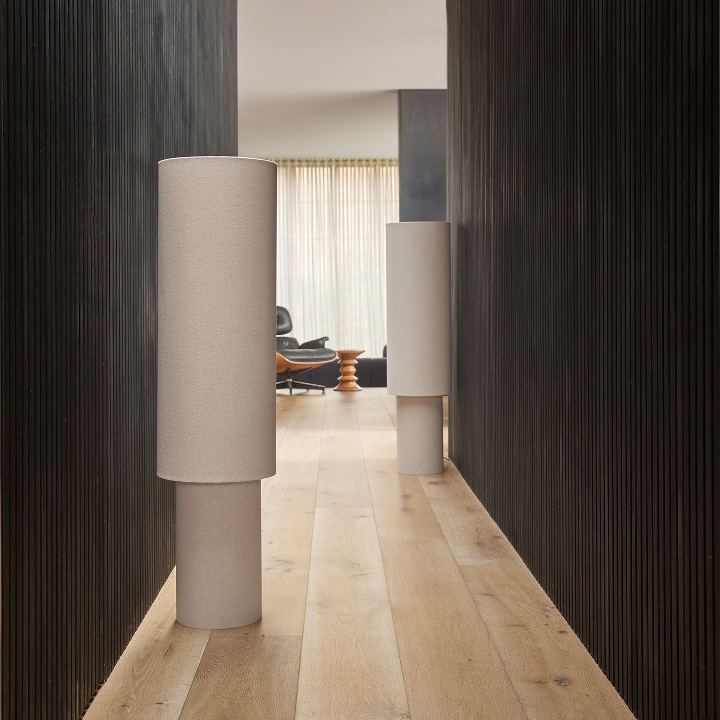 Sable Floor Lamp Natural - 1608LIN