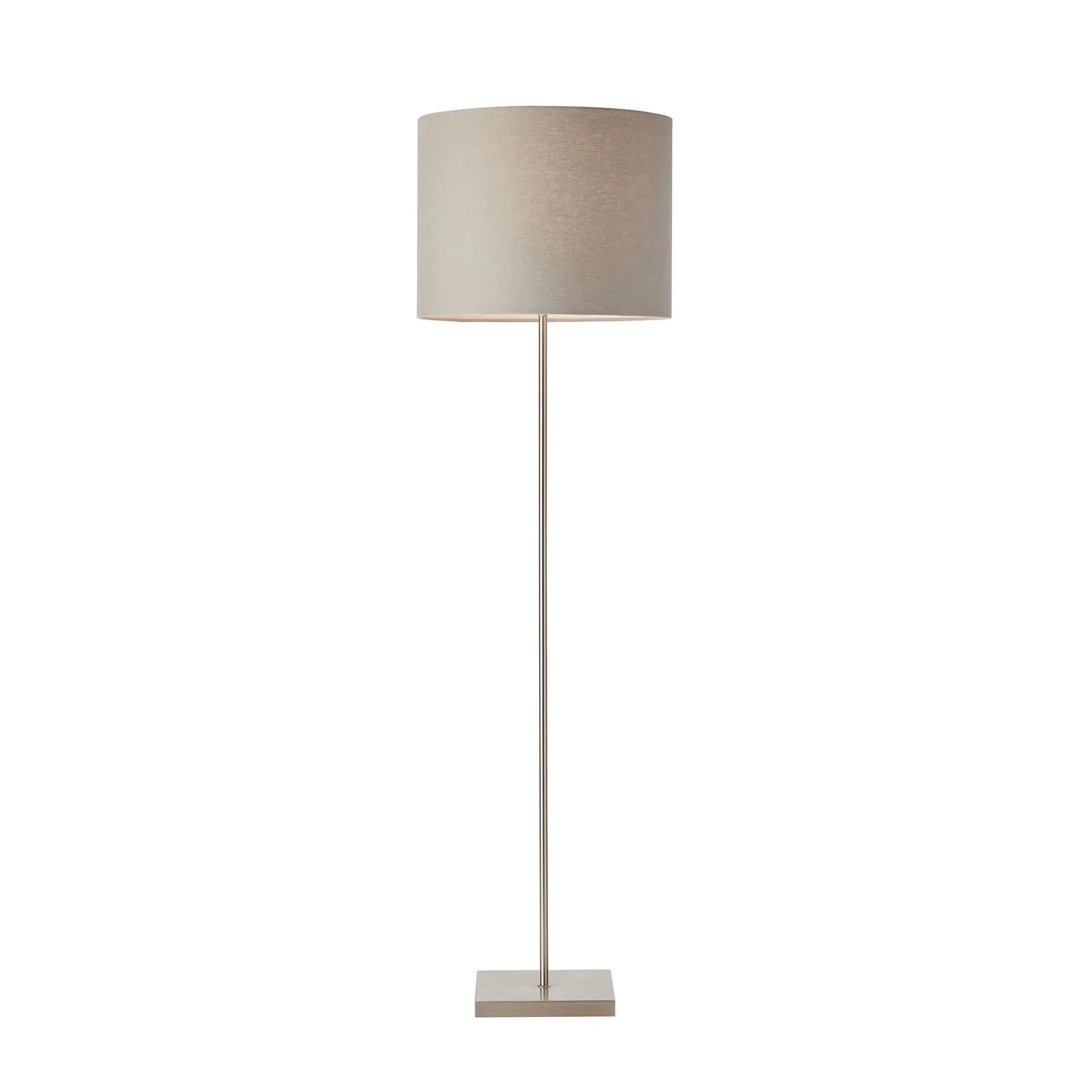 Felix Floor Lamp Satin Chrome & Silver - 0233FL
