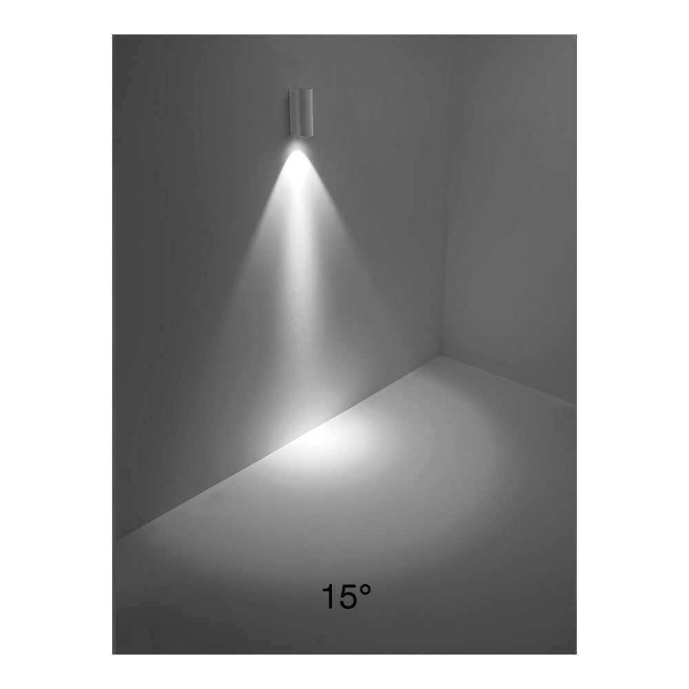 Buy Exterior Wall Lights Australia Intono 3.1 Exterior Wall Light 10W CRI80 0/1-10V Aluminium 3000K - NT3110