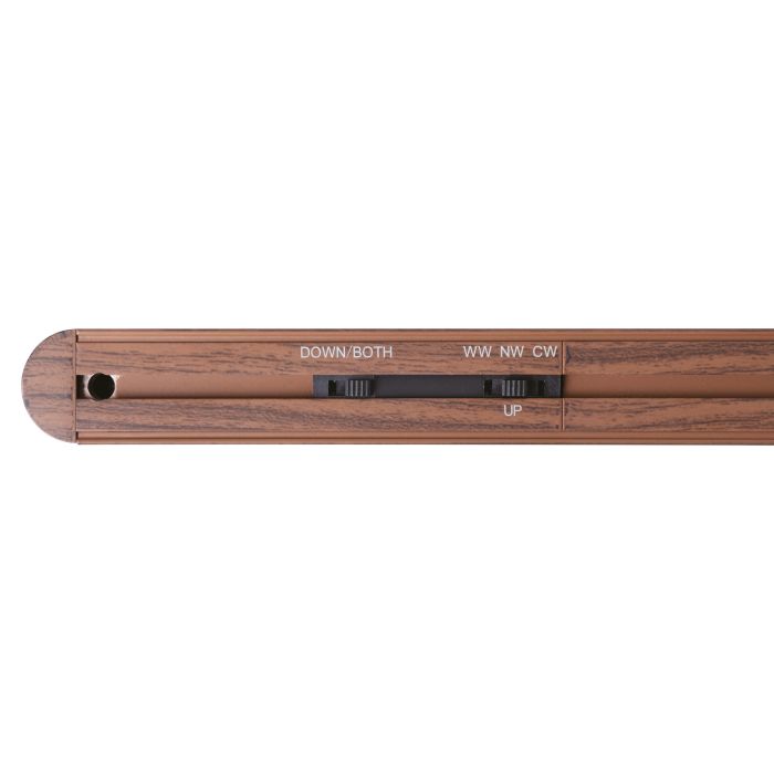 Climene III 2400mm LED Pendant Light 32W Tri Color Dark Brown & White - 206479