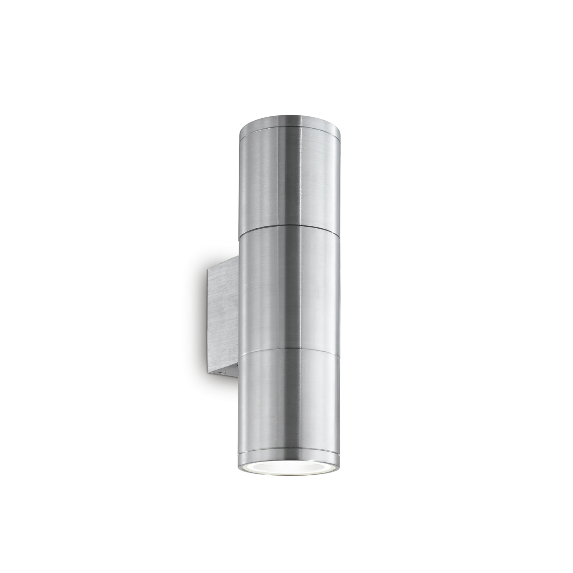Gun Ap2 Small Up & Down Wall Light Aluminium - 033013